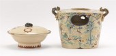 TWO PIECES OF JAPANESE KYOTO W