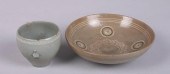 TWO PIECES OF KOREAN INLAID CE