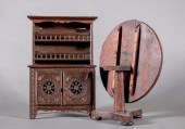 TWO PIECES OF MINIATURE ANTIQU
