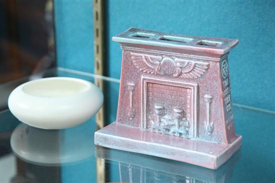 TWO PIECES OF MOSAIC TILE CO.