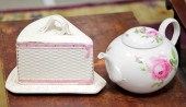TWO PIECES OF PORCELAIN.  Engl