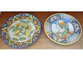 Two pieces of pottery, a tradi