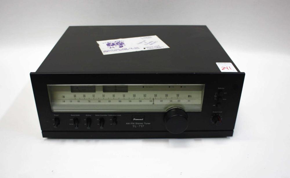 TWO PIECES OF SANSUI STEREO