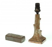 TWO PIECES OF SEWERTILE.  Ohio