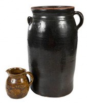 TWO PIECES OF S.R. ROGERS POTT