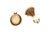 TWO PIECES OF VICTORIAN JEWELE