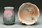 Two pieces Rookwood pottery: c