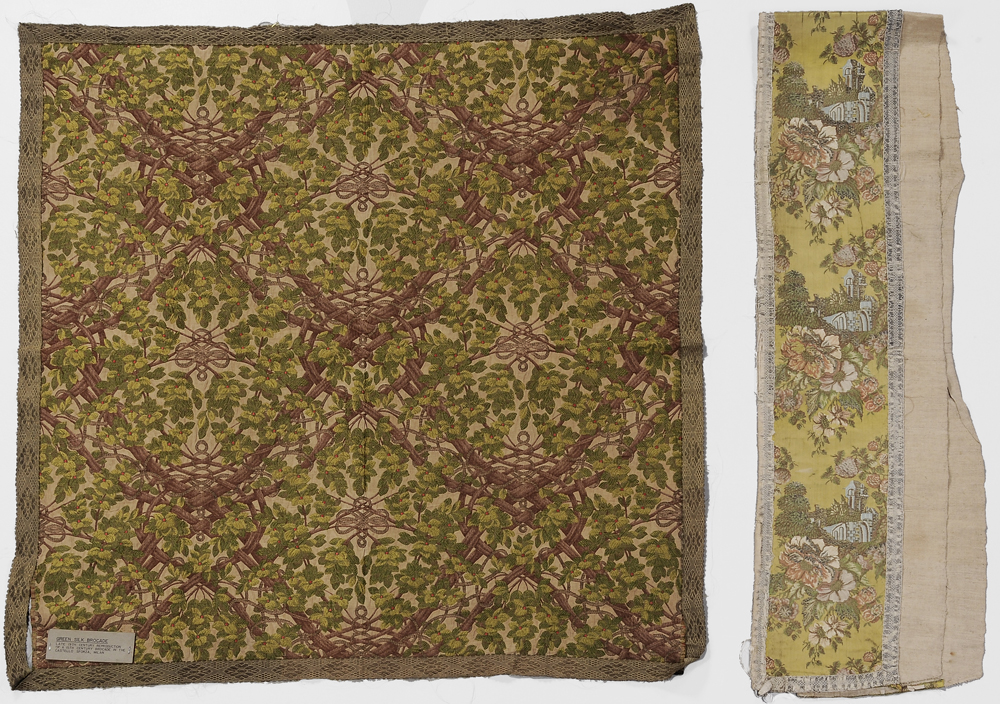 Two Pieces Silk Brocade