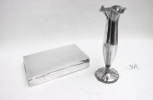 TWO PIECES SILVER HOLLOWWARE: