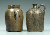 Two pieces South Carolina pott