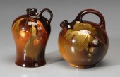Two pieces standard-glaze art