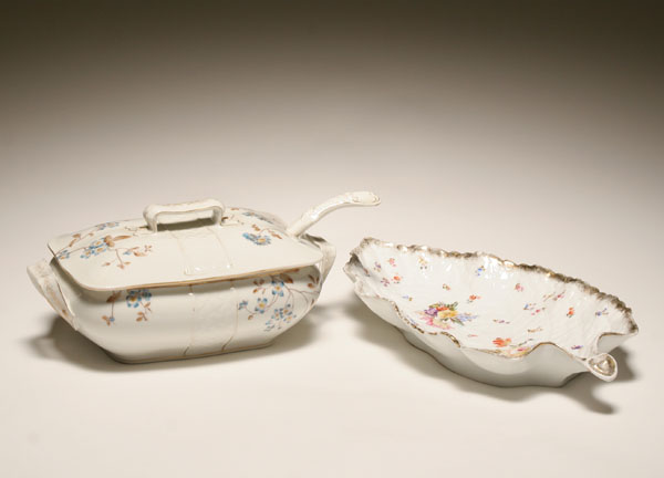 Two pieces transfer and hand