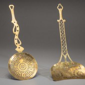 Two Pierced Brass Skimmers
Ame