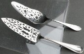 TWO PIERCED STERLING SILVER PA