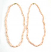 TWO PINK PEARL AND FOURTEEN KA