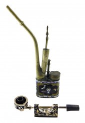 TWO PIPES: ONE CHINESE CLOISON