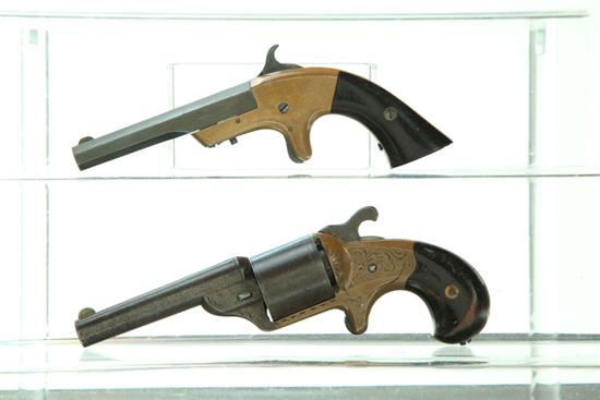 TWO PISTOLS.  Morgan & Clapp single