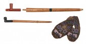 TWO PLAINS PIPES AND PICTORIAL