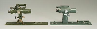 Two plane table alidades: ERW &amp;