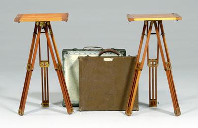 Two plane table outfits: both Model