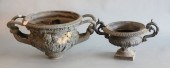 TWO PLANTERS TO INCLUDE FRENCH