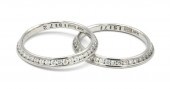 TWO PLATINUM & DIAMOND ETERNIT