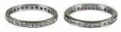 TWO PLATINUM DIAMOND ETERNITY
