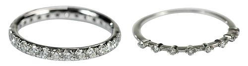 TWO PLATINUM DIAMOND