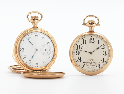 Two Pocket Watches Elgin and