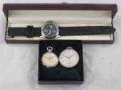 Two pocket watches including F