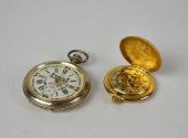 TWO POCKET WATCHESThe first, a