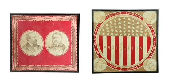 TWO POLITICAL TEXTILES. 