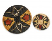 TWO POLYCHROME HOPI PUEBLO BAS
