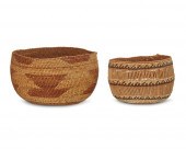 TWO POLYCHROME HUPA/YUROK/KARU