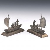 TWO POLYNESIAN 900 SILVER NOVE