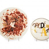 Two Porcelain Art Plates - Jac