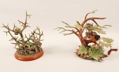 TWO PORCELAIN BIRD MODELS BY B