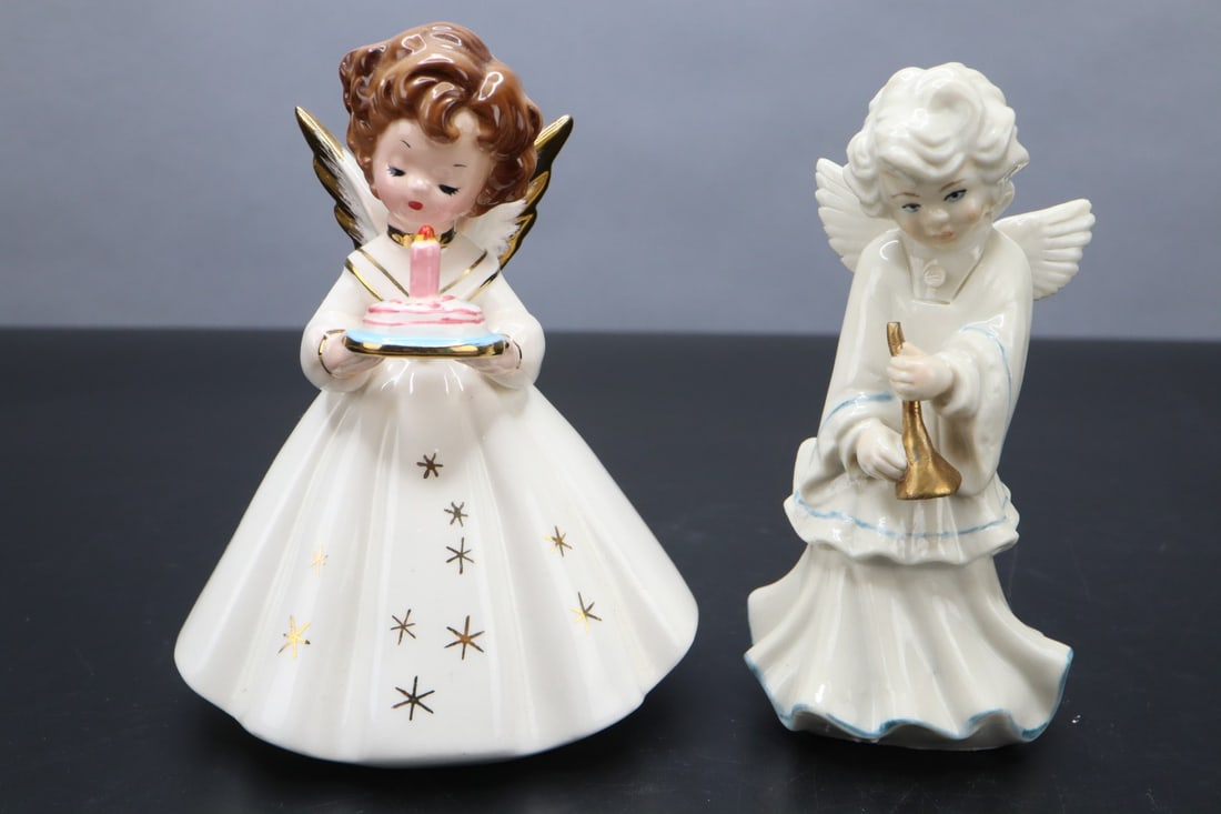 TWO PORCELAIN FIGURES, JOSEF