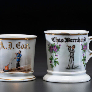 Two Porcelain Occupational