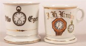 TWO PORCELAIN OCCUPATIONAL SHA