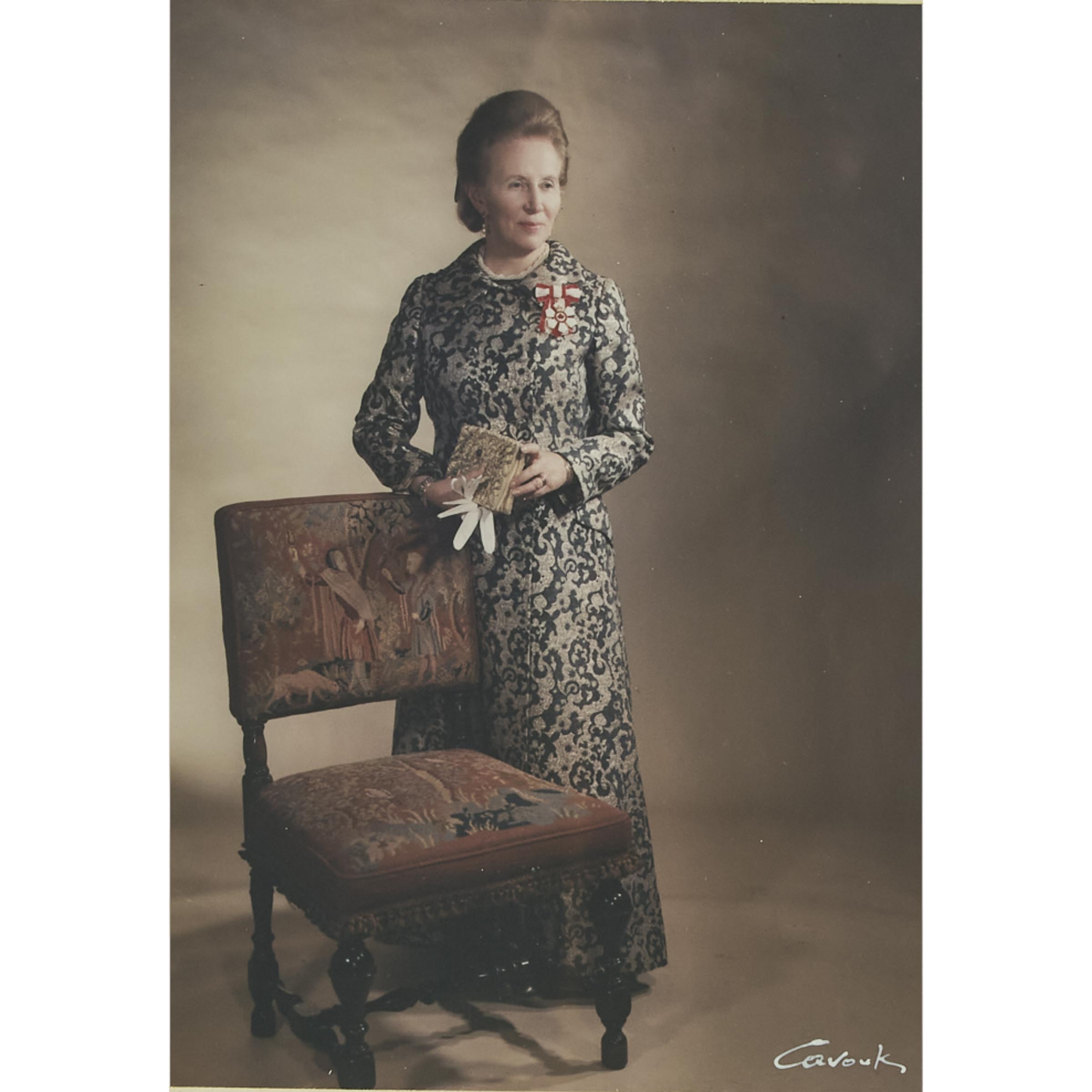 Two Portrait Photographs of