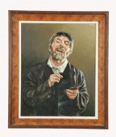 TWO PORTRAITS. A portrait of a