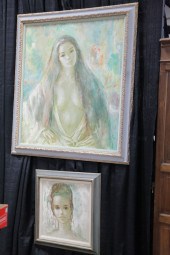 TWO PORTRAITS BY NATHAN WASSER