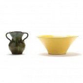 TWO POTS ATTRIBUTED J.B. COLE