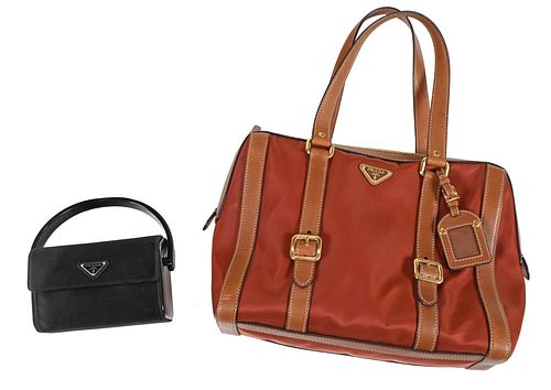 TWO PRADA BAGSItalian, 20th