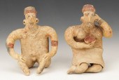 TWO PRE-COLUMBIAN JALISCO POTT