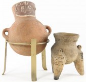Two Pre-Columbian Style Potter