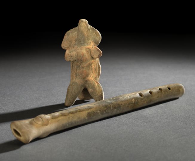 Two Pre-Columbian Terra Cotta