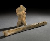 Two Pre-Columbian Terra Cotta