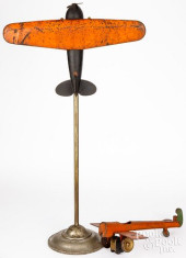 TWO PRESSED STEEL AIRPLANES, M